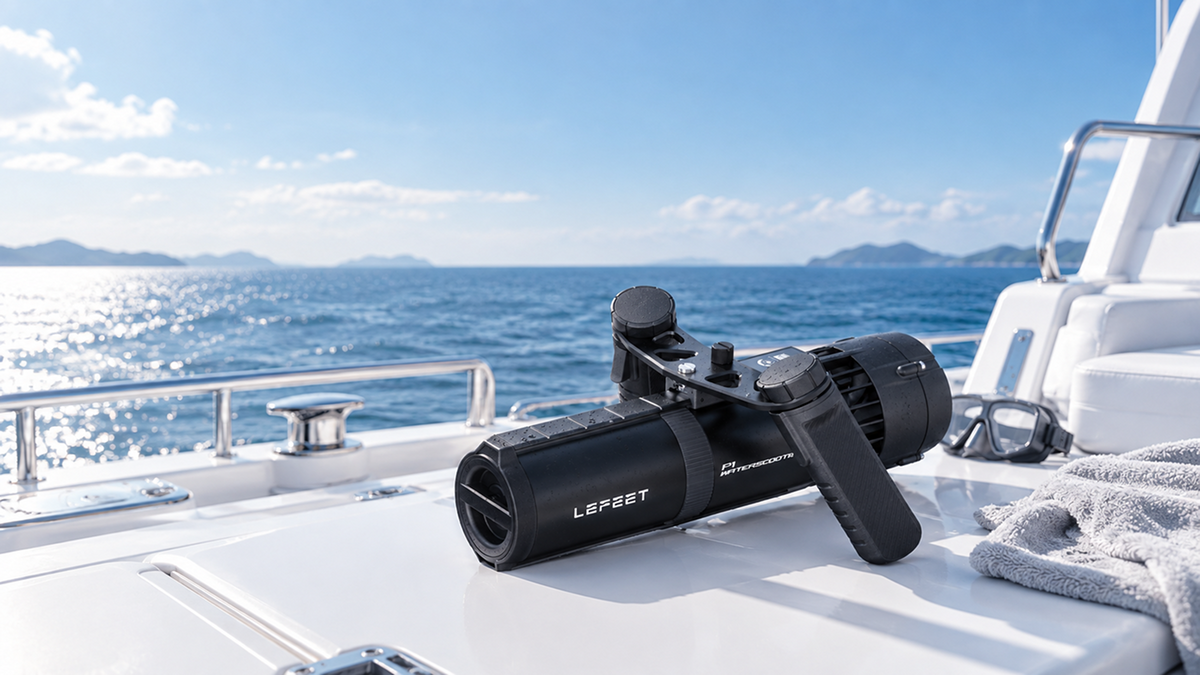 Using the LEFEET P1 from Your Yacht