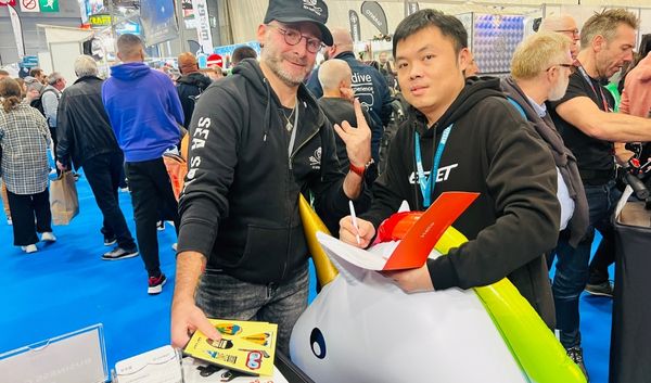News and excitement at the Paris dive show 2023 (Salon de la Plongée) with LEFEET