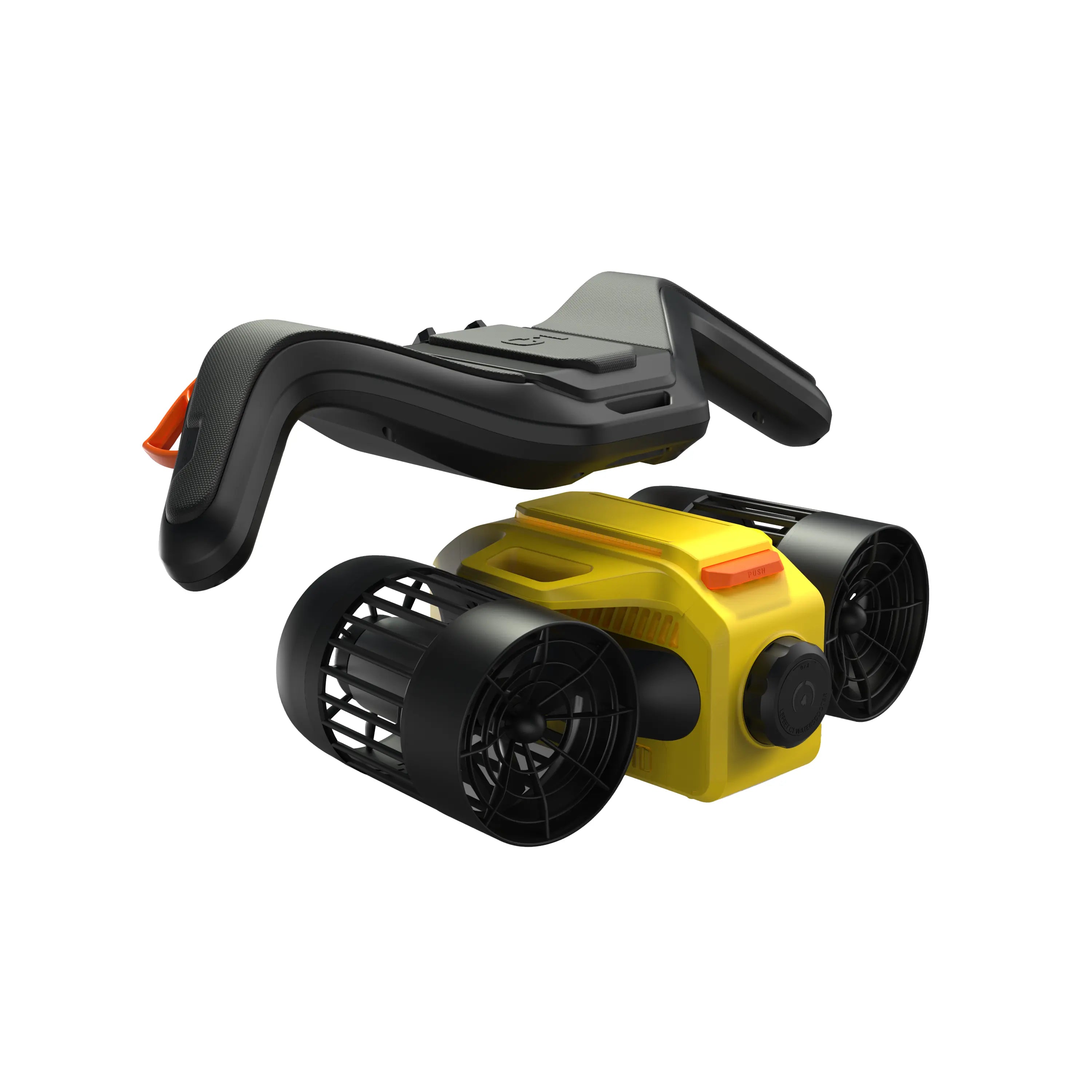 electric scooter in water