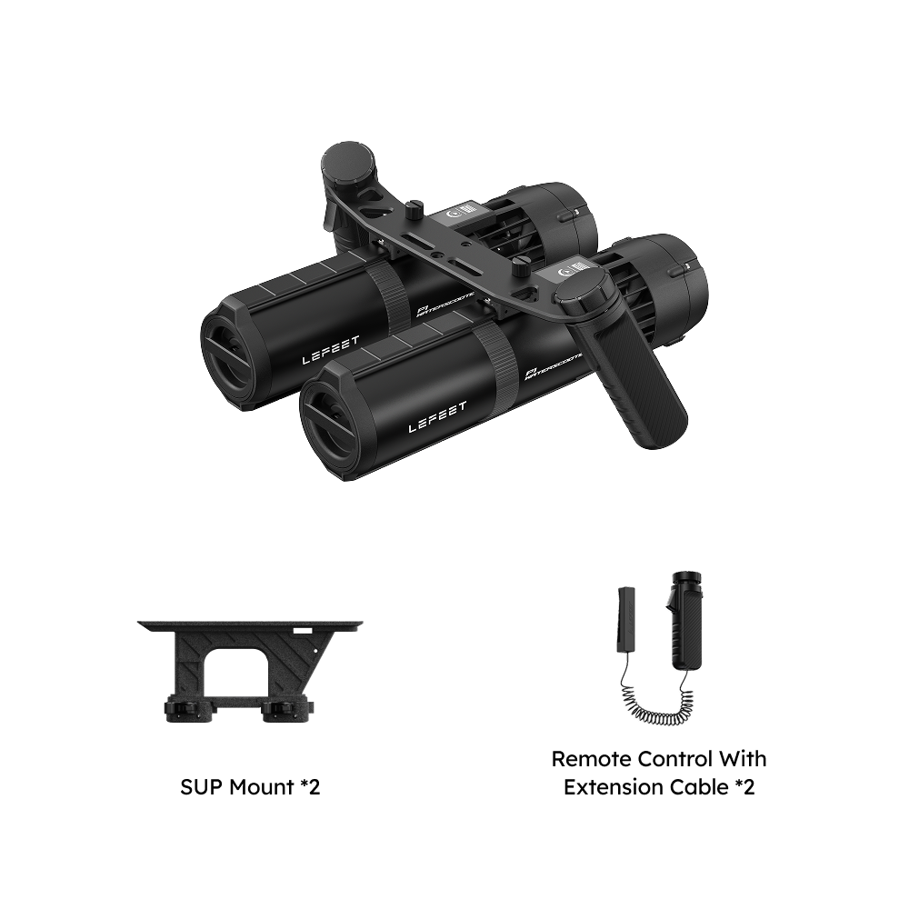 LEFEET P1 & P1 XR Dual Unit | High-Performance Underwater Scooter With Twin Motors