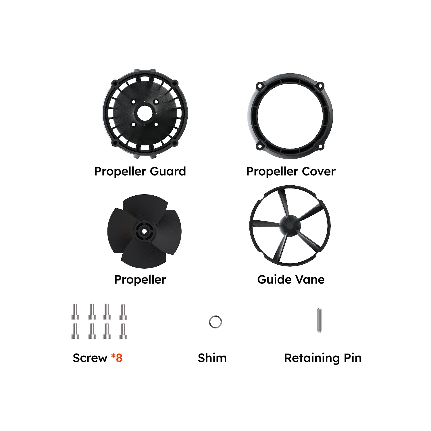 P1 / P1 XR Propeller Repair Set