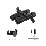 P1 Dual Unit / Black / P1 Tank Mount Bundle (Dual Unit)
