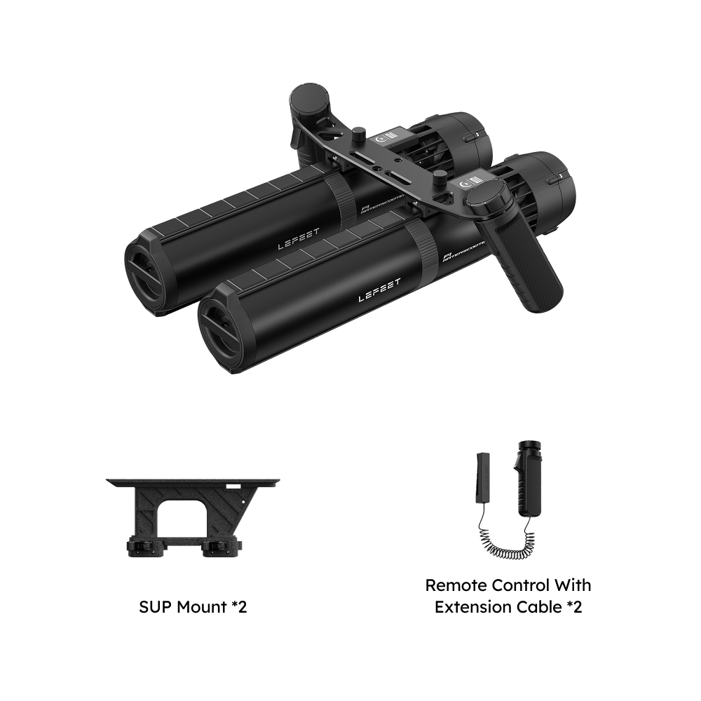 LEFEET P1 & P1 XR Dual Unit | High-Performance Underwater Scooter With Twin Motors